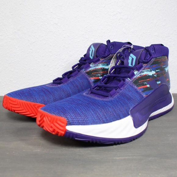 adidas Other - Sold Adidas Dame 5 Shoes Purple Blue Size 16
